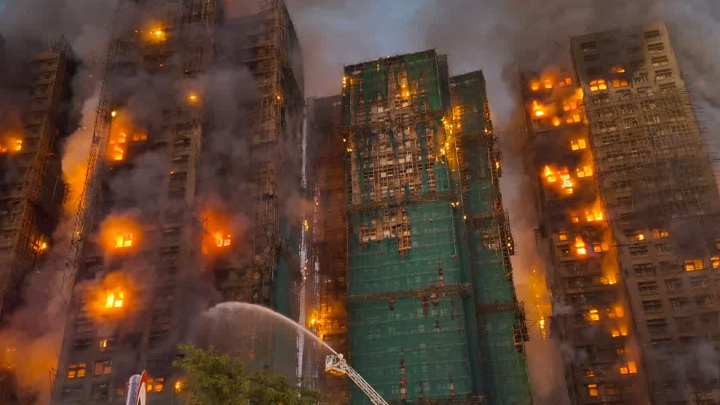 香港大埔火灾善后工作有序推进