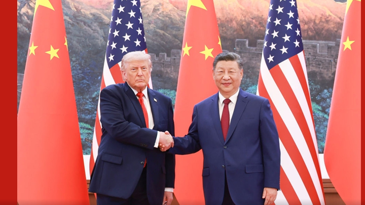 习近平同美国总统特朗普会谈
